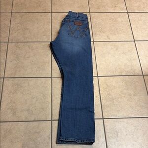 Wrangler Retro Denim Jeans with Logo Patch